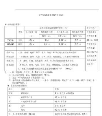 油烟机清洗多少钱一次？价钱表如何查看？